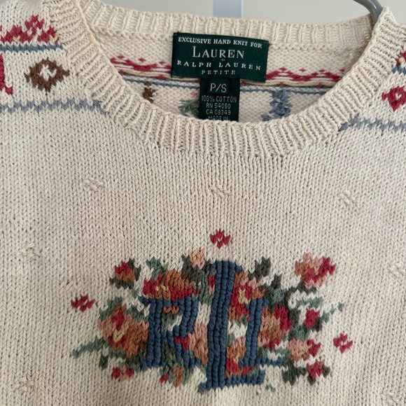 Vintage Ralph Lauren Sweater in Size S - Picture 2 of 4